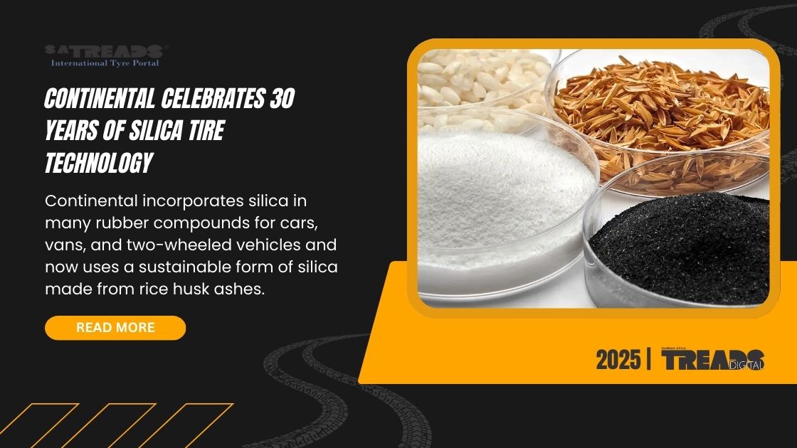 Continental Celebrates 30 Years of Silica Tire Technology